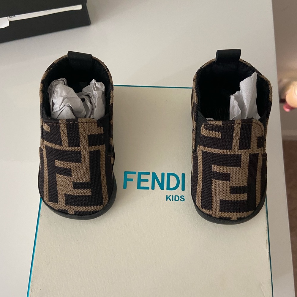 Fendi baby shoes